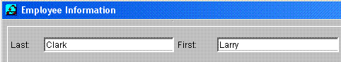 Employee Entry Sample